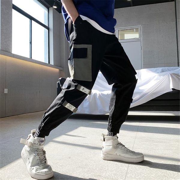 spring fashion week new men overalls tide brand hip hop street jogging pants trousers streetwear casual trousers, Black
spring fashion week new men overalls tide brand hip hop street jogging pants trousers streetwear casual trousers, Black