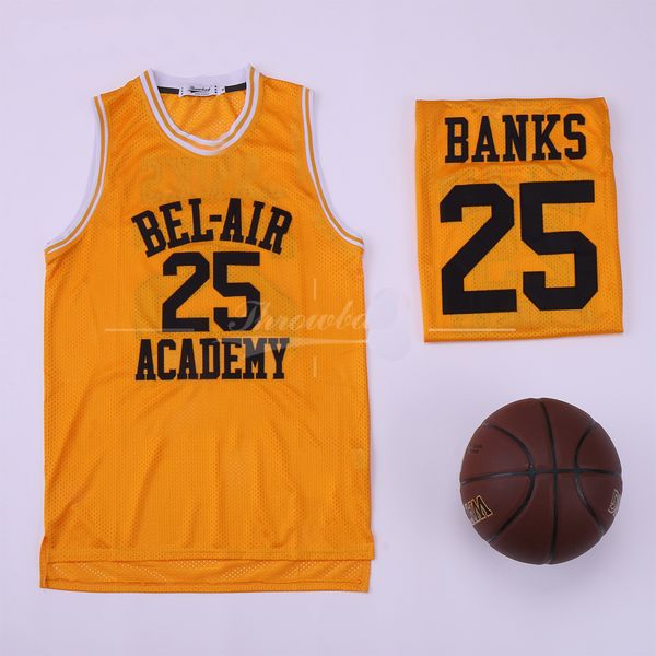 Mens Stitched New WILL SMITH Banks 25 Jersey Fresh Prince BEL AIR Jersey Movie Cheap WILL SMITH Shirt Basketball Jerseys
Mens Stitched New WILL SMITH Banks 25 Jersey Fresh Prince BEL AIR Jersey Movie Cheap WILL SMITH Shirt Basketball Jerseys