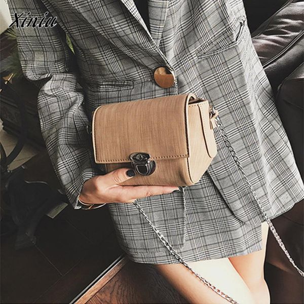 xiniu women's luxury fashion chains flap bags crossbody shoulder bags leather pouch handbags female messenger