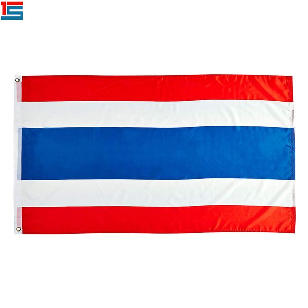 digital printing thailand flag 90 x 150 cm polyester national country flag banner with two grommets
digital printing thailand flag 90 x 150 cm polyester national country flag banner with two grommets