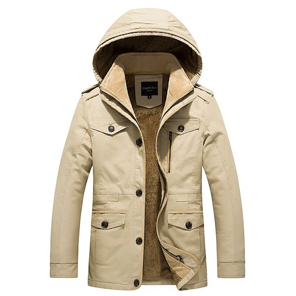 2019 men's winter hooded cotton jacket classic casual outerwear warm windproof coat male brand fashion abrigo hombre, Black
2019 men's winter hooded cotton jacket classic casual outerwear warm windproof coat male brand fashion abrigo hombre, Black