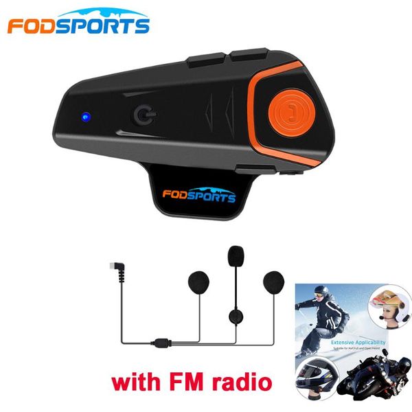 1pc fodsports bt-s2 pro helmet intercom bluetooth headset 1000m waterproof ipx6 interphone intercomunicador moto with fm radio
1pc fodsports bt-s2 pro helmet intercom bluetooth headset 1000m waterproof ipx6 interphone intercomunicador moto with fm radio