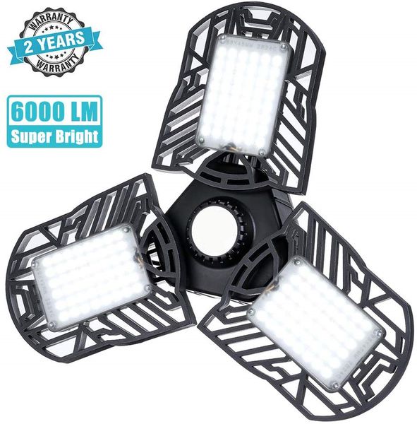 led garage lights 60w 6000lm ceiling lights deformable shop lights e26 screw socket led light bulbs for garage basement workshop
led garage lights 60w 6000lm ceiling lights deformable shop lights e26 screw socket led light bulbs for garage basement workshop