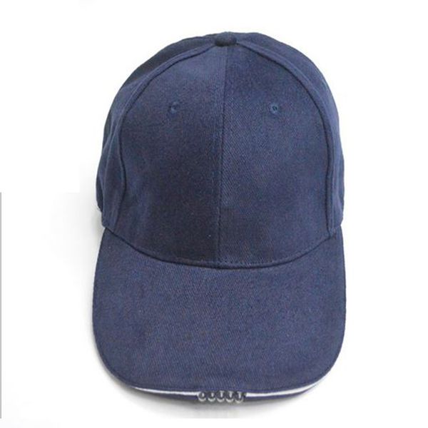 5 led lighted glow sports athletic fabric travel hat cap for night walking hiking fishing hunting, Blue;gray
5 led lighted glow sports athletic fabric travel hat cap for night walking hiking fishing hunting, Blue;gray
