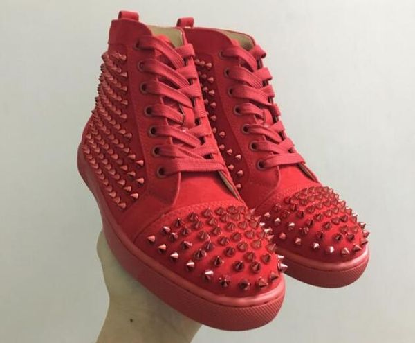 drop shipping casual high-end custom metal studded spikes casual shoes red bottoms for men high sneakers lgenuine leather size 36-47 cv, Black
drop shipping casual high-end custom metal studded spikes casual shoes red bottoms for men high sneakers lgenuine leather size 36-47 cv, Black