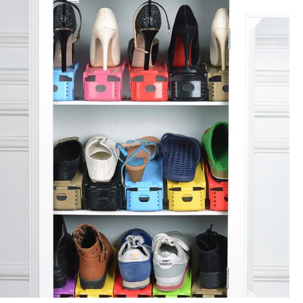 double shoe rack adjustable slipper organizer range shoes holder storage stand space saver plastic shelf for sandal
double shoe rack adjustable slipper organizer range shoes holder storage stand space saver plastic shelf for sandal