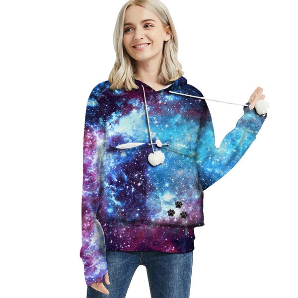 girls leisure pet zipper bag hoodies christmas long sleeve printing sweatshirts drawstring female hoodies kampsun kapuuts, Black
girls leisure pet zipper bag hoodies christmas long sleeve printing sweatshirts drawstring female hoodies kampsun kapuuts, Black