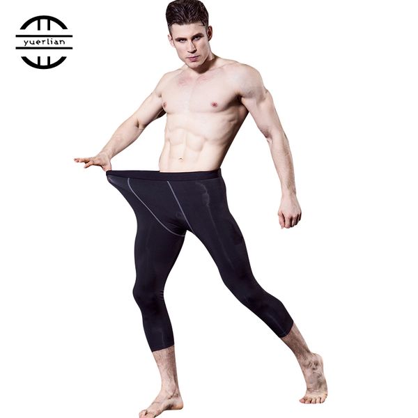 yuerlian polyester gym 3/4 leggings men size l compression fitness tight pants sportswear quick dry black sport trousers running
yuerlian polyester gym 3/4 leggings men size l compression fitness tight pants sportswear quick dry black sport trousers running