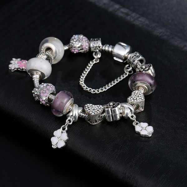 wholesale- fashion european charm pandora bracelets for women 925 sterling silver chain bracelets & bangles diy jewelry with custom logo, Black
wholesale- fashion european charm pandora bracelets for women 925 sterling silver chain bracelets & bangles diy jewelry with custom logo, Black