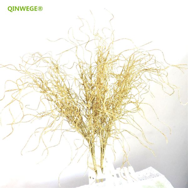 45cm manzanita gold glitter artificial plant branch glitter bling fake grass christmas wedding home church decor
45cm manzanita gold glitter artificial plant branch glitter bling fake grass christmas wedding home church decor