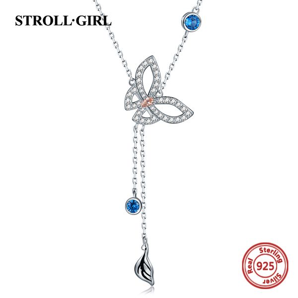 strollgirl 925 sterling silver animal clear cz butterfly chain feather long tassel necklace for women jewelry gift ing
strollgirl 925 sterling silver animal clear cz butterfly chain feather long tassel necklace for women jewelry gift ing