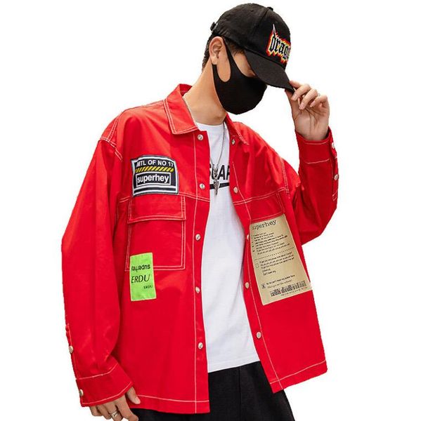 2020 fashion mens designer jackets brand jacket for mens streetwear with letters casual mens jackets m-2xl, Black;brown
2020 fashion mens designer jackets brand jacket for mens streetwear with letters casual mens jackets m-2xl, Black;brown
