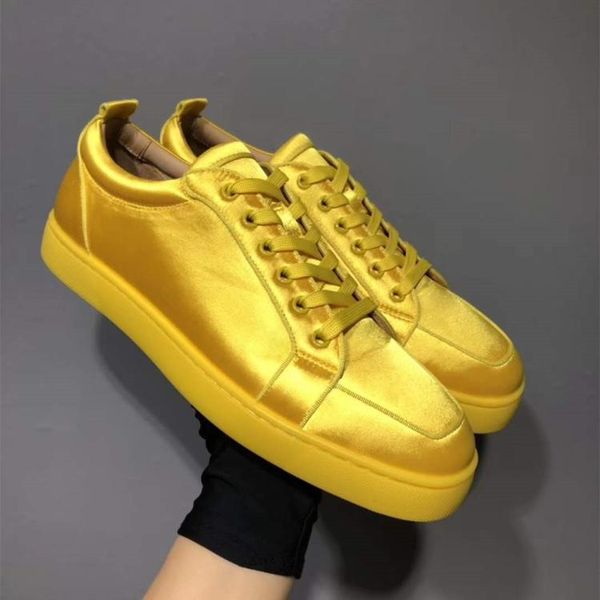 brand yellow wire drawing red sole men women fashion shoes red bottom sneakers rantulow orlato mens shoes outdoor new items, Black
brand yellow wire drawing red sole men women fashion shoes red bottom sneakers rantulow orlato mens shoes outdoor new items, Black