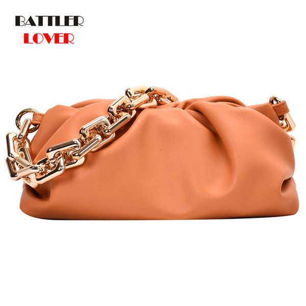 women shoulder bags cloud shape soft leather wide chains hobos shoulder purse for female luxury handbag day clutches
women shoulder bags cloud shape soft leather wide chains hobos shoulder purse for female luxury handbag day clutches