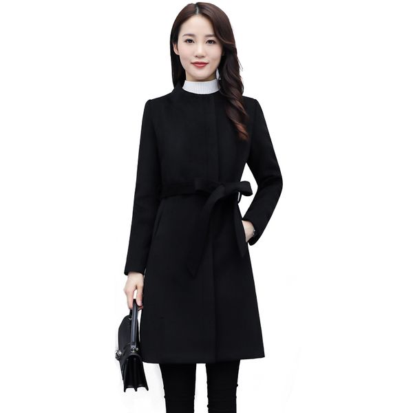 woolen coat female medium long 2019 new wool autumn winter overalls black thicken professional woolen coats women's
woolen coat female medium long 2019 new wool autumn winter overalls black thicken professional woolen coats women's