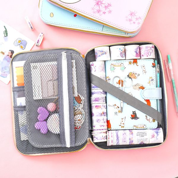 storage bag large capacity multi-function multi-layer cartoon stationery hand account pen pen case hand account
storage bag large capacity multi-function multi-layer cartoon stationery hand account pen pen case hand account