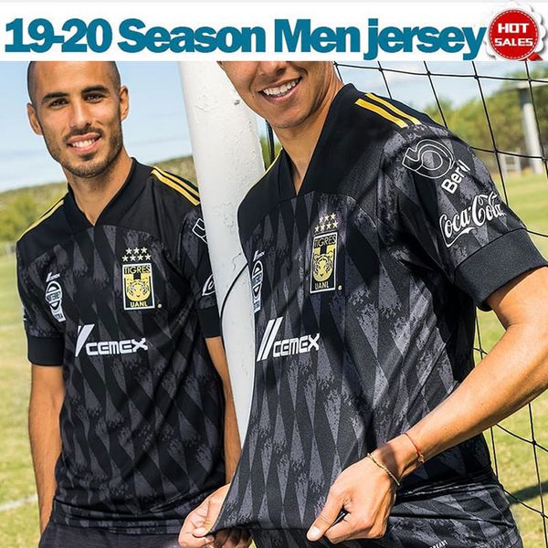 7 stars tigres uanl third soccer jersey 19/20 black soccer shirt mexico club 2020 football uniform sales, Black;yellow
7 stars tigres uanl third soccer jersey 19/20 black soccer shirt mexico club 2020 football uniform sales, Black;yellow