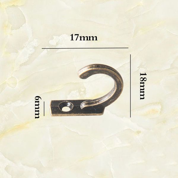 10pcs single prong hook mini size wall mounted retro cloth hanger for coats hats towels keys
10pcs single prong hook mini size wall mounted retro cloth hanger for coats hats towels keys