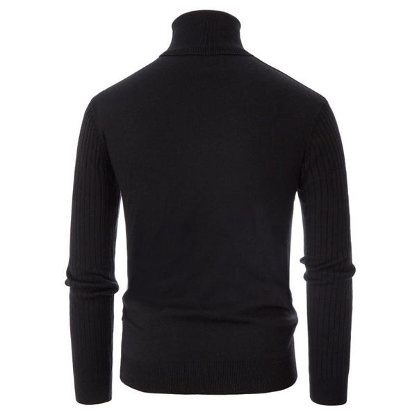 men turtleneck sweater pullover knitting winter warm fall male pure color long ribbed sleeves stretchy stylish fashion, White;black
men turtleneck sweater pullover knitting winter warm fall male pure color long ribbed sleeves stretchy stylish fashion, White;black