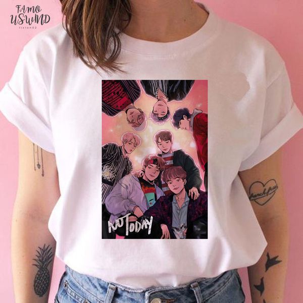 new bangtan boys fashion print tshirt women korean style harajuku short sleeve shirt jin suga j hope jimin v jungkook shirt, White
new bangtan boys fashion print tshirt women korean style harajuku short sleeve shirt jin suga j hope jimin v jungkook shirt, White