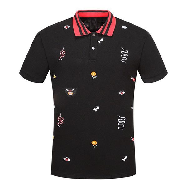 Multi Embroidery Polo Shirts Man Fashion Designer Ribbed Sleeves Split Hem Stretch Polos Top Male Plus Size Mens Summer Hot Sell
Multi Embroidery Polo Shirts Man Fashion Designer Ribbed Sleeves Split Hem Stretch Polos Top Male Plus Size Mens Summer Hot Sell