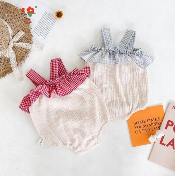 2020 new baby girls patchwork romper fashion summer cotton linen babys jumpsuit 6-24 month hv433, Blue
2020 new baby girls patchwork romper fashion summer cotton linen babys jumpsuit 6-24 month hv433, Blue