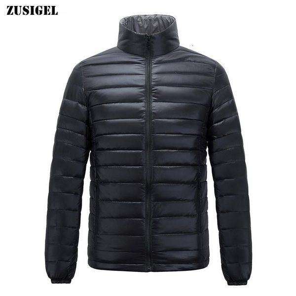 zusigel 2019 new solid casual ultra thin down jacket men collar zipper men down jacket protable camouflage down coats men parka sh190930, Black
zusigel 2019 new solid casual ultra thin down jacket men collar zipper men down jacket protable camouflage down coats men parka sh190930, Black