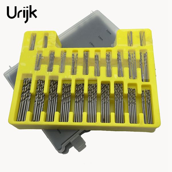 urijk 150pcs 0.4-3.2mm mini twist drill bits hss wood arts crafts micro mini bits power tools accessories electrician drill
urijk 150pcs 0.4-3.2mm mini twist drill bits hss wood arts crafts micro mini bits power tools accessories electrician drill
