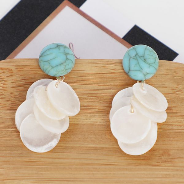 s925 silver shell round tassel earrings female pendant marble ins simple jewelry accessories, Golden;silver
s925 silver shell round tassel earrings female pendant marble ins simple jewelry accessories, Golden;silver