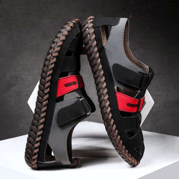 breathable 2020 new men sandals casual shoes outside mens sandals summer comfortable light sandalias hombre plus size 38-48, Black
breathable 2020 new men sandals casual shoes outside mens sandals summer comfortable light sandalias hombre plus size 38-48, Black