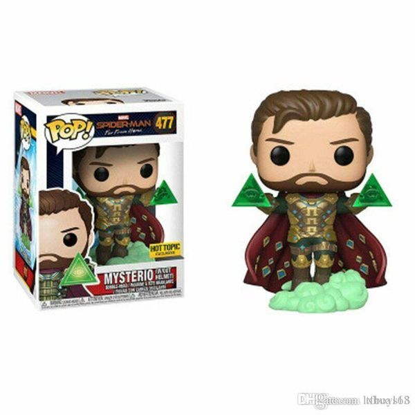 cute lxh brand new funko pop spider-man mysterio #477 vinyl action figures collection model toys
cute lxh brand new funko pop spider-man mysterio #477 vinyl action figures collection model toys