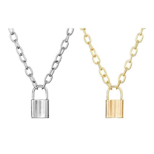 european and american explosion models clavicle chain retro temperament simple lock pendant alloy wild necklace ing, Silver
european and american explosion models clavicle chain retro temperament simple lock pendant alloy wild necklace ing, Silver