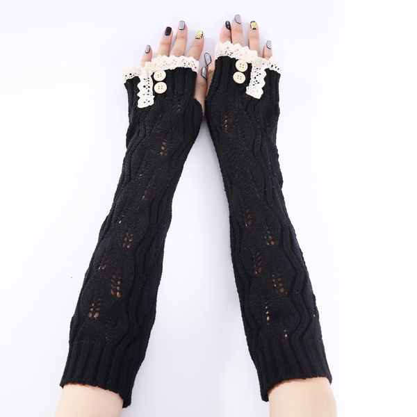 winter women long warm leaves lace sleeves mittens female acrylic stretch knit half finger fingerless arm warmers gloves c79, Blue;gray
winter women long warm leaves lace sleeves mittens female acrylic stretch knit half finger fingerless arm warmers gloves c79, Blue;gray