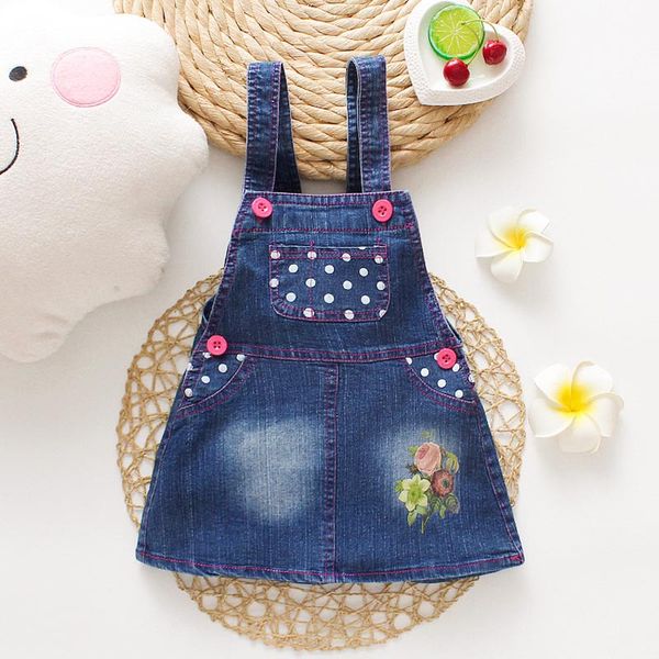 diimuu baby girls sundress denim jumper skirts summer kids clothing casual princess suspender skirt fit 1-3 years
diimuu baby girls sundress denim jumper skirts summer kids clothing casual princess suspender skirt fit 1-3 years