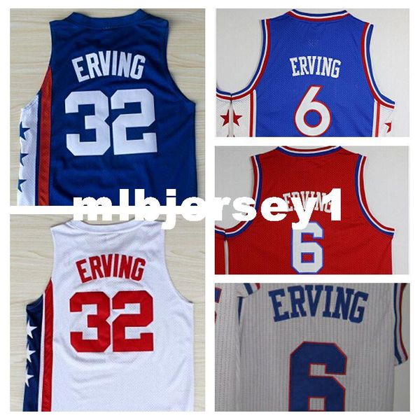 2016 new #6 julius erving jersey color blue red white retro #32 julius erving basketball jerseys embroidery logos ncaa college, Black;blue 
2016 new #6 julius erving jersey color blue red white retro #32 julius erving basketball jerseys embroidery logos ncaa college, Black;blue