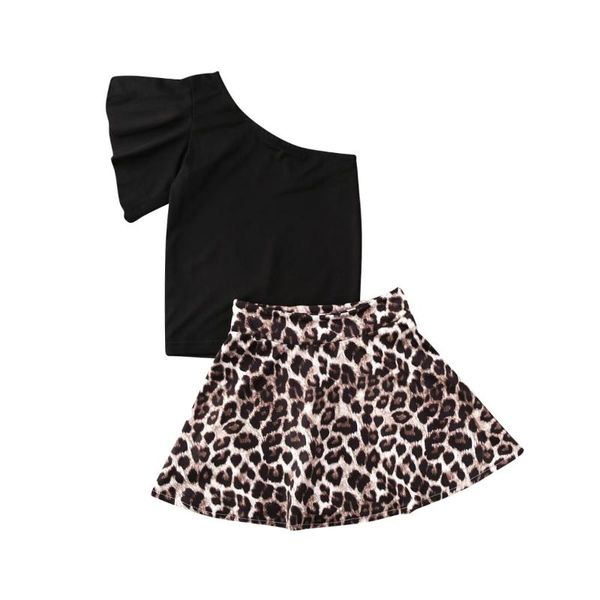 1-6y toddler baby girls clothes sets leopard print short sleeve one shoulder +a-line skirts, White
1-6y toddler baby girls clothes sets leopard print short sleeve one shoulder +a-line skirts, White