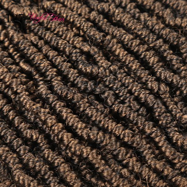 bomb spring twist crochet hair pre looped 14inch synthetic ombre passion twist crotchet braids hair fashion new extensions, Black
bomb spring twist crochet hair pre looped 14inch synthetic ombre passion twist crotchet braids hair fashion new extensions, Black