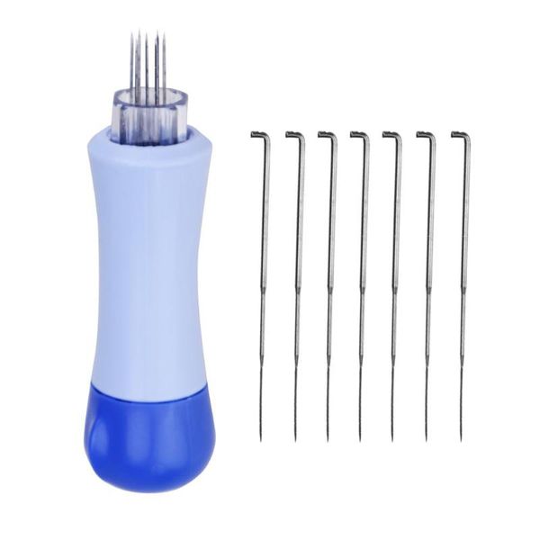 1pc needle felting handle holder with 7 needles wool needle felting tools new ing, Black
1pc needle felting handle holder with 7 needles wool needle felting tools new ing, Black