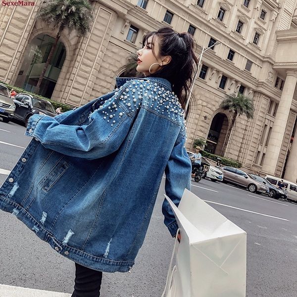 women jacket women coat fashion new the new loose beading hole washed denim jacket drop shipping good quality, Black;brown
women jacket women coat fashion new the new loose beading hole washed denim jacket drop shipping good quality, Black;brown