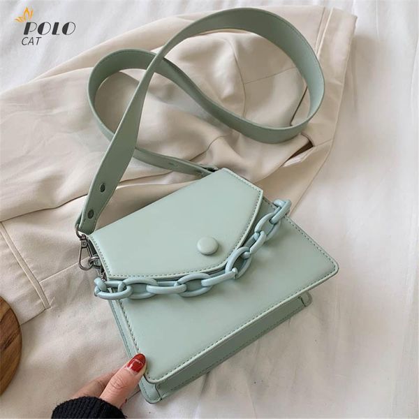 2020 new simple thick chain design small leather crossbody bags for women female shoulder messenger bag ladies handbags
2020 new simple thick chain design small leather crossbody bags for women female shoulder messenger bag ladies handbags