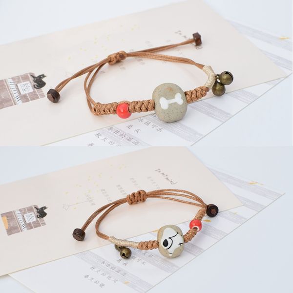 ceramic bracelet japanese and korean creative bracelet cartoon couples jewelry cute student jingdezhen animal zodiac bracelet, Black
ceramic bracelet japanese and korean creative bracelet cartoon couples jewelry cute student jingdezhen animal zodiac bracelet, Black