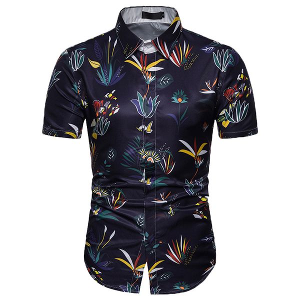 2019 fashion mens short sleeve hawaiian shirt summer casual floral shirts for men asian size -3xl apr19, White;black
2019 fashion mens short sleeve hawaiian shirt summer casual floral shirts for men asian size -3xl apr19, White;black
