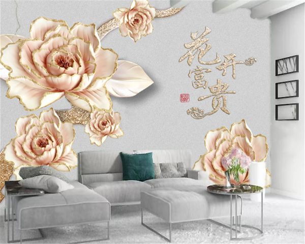 3d room wallpaper custom p noble gold pink peony home decor living room bedroom wallcovering hd wallpaper
3d room wallpaper custom p noble gold pink peony home decor living room bedroom wallcovering hd wallpaper