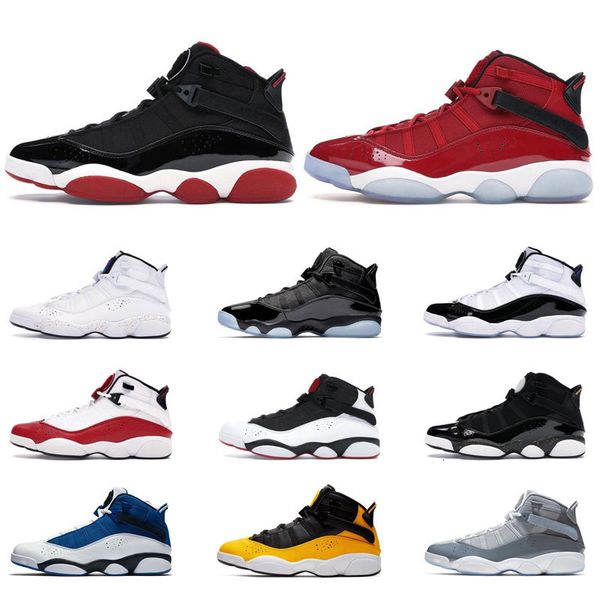 2020 new arrival basketball shoes 6 rings for men bred gym red black mentallic gold team royal concord athletic sports sneakers size 7-11
2020 new arrival basketball shoes 6 rings for men bred gym red black mentallic gold team royal concord athletic sports sneakers size 7-11