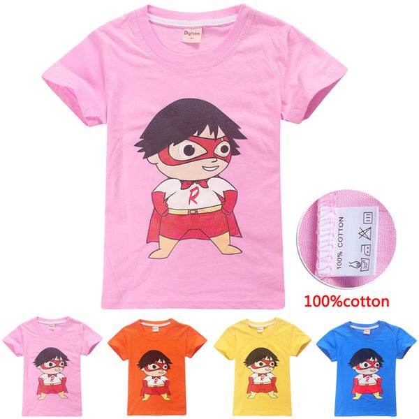 ryan toys review kids t shirts 100% cotton 4-12y girls boys tee shirt 4 colors cartoon printed kids designer clothes girls boys ss68, Blue
ryan toys review kids t shirts 100% cotton 4-12y girls boys tee shirt 4 colors cartoon printed kids designer clothes girls boys ss68, Blue