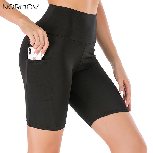 normov high waist gym shorts women black pocket yoga shorts women athletic workout spandex sport for, White;red
normov high waist gym shorts women black pocket yoga shorts women athletic workout spandex sport for, White;red