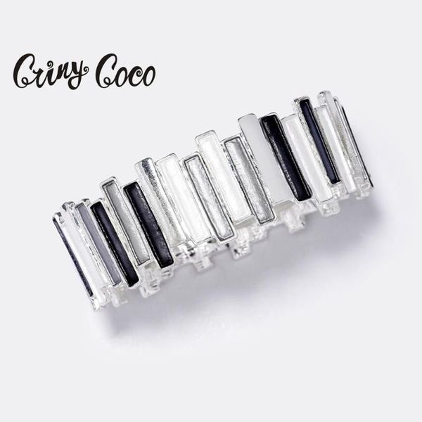 beaded, strands cring coco 2021 jewelry rectangular geometry shape bracelets for women fashion enamel alloy adjustable bracelet bangle gift, Black
beaded, strands cring coco 2021 jewelry rectangular geometry shape bracelets for women fashion enamel alloy adjustable bracelet bangle gift, Black
