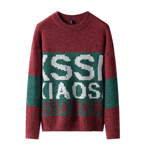 мужчины письмо печати свитер шею трикотаж лоскутное с длинным рукавом пуловер свитер осень зима рождество мужчины, White;black
мужчины письмо печати свитер шею трикотаж лоскутное с длинным рукавом пуловер свитер осень зима рождество мужчины, White;black