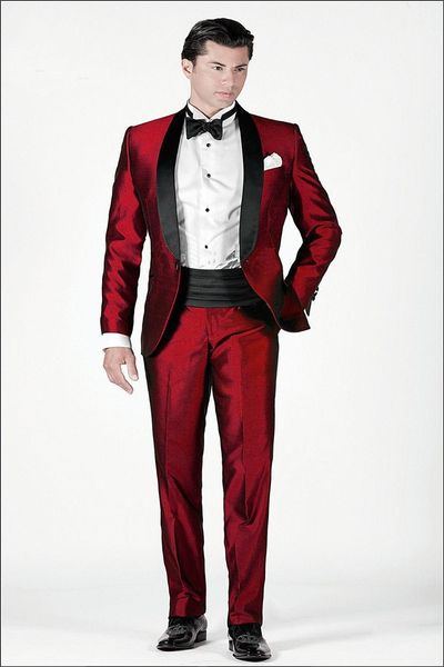 new excellent style one button dark red groom tuxedos shawl lapel groomsmen mens wedding dresses prom suits (jacket+pants+girdle+tie) 625, Black;gray
new excellent style one button dark red groom tuxedos shawl lapel groomsmen mens wedding dresses prom suits (jacket+pants+girdle+tie) 625, Black;gray