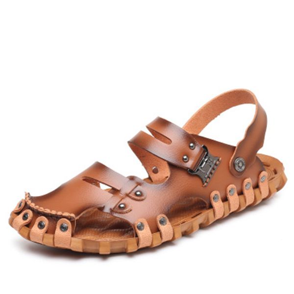 explosion models beach shoes male 2018 summer new sandals fashion casual sandals baotou british breathable hole shoes men no.129, Black
explosion models beach shoes male 2018 summer new sandals fashion casual sandals baotou british breathable hole shoes men no.129, Black